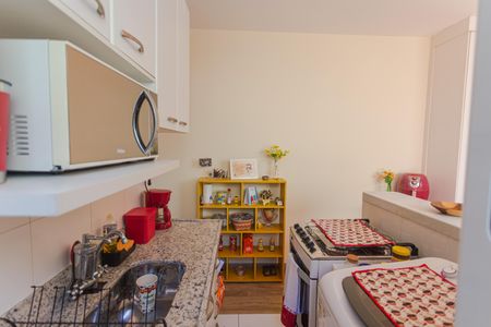 Cozinha/Área de Serviço de apartamento para alugar com 1 quarto, 46m² em Santa Tereza, Belo Horizonte