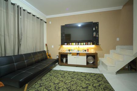 Casa 1 - Sala  de casa à venda com 3 quartos, 202m² em Cooperativa, São Bernardo do Campo