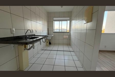 Cozinha de apartamento para alugar com 2 quartos, 52m² em Ponto Chic, Nova Iguaçu