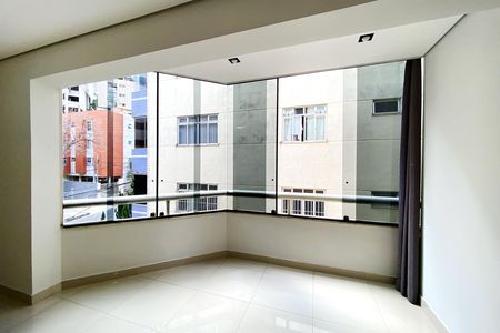 Varanda da Sala de apartamento à venda com 3 quartos, 117m² em Buritis, Belo Horizonte