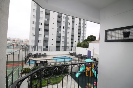 Sala - Varanda de apartamento para alugar com 2 quartos, 86m² em Parque Peruche, São Paulo