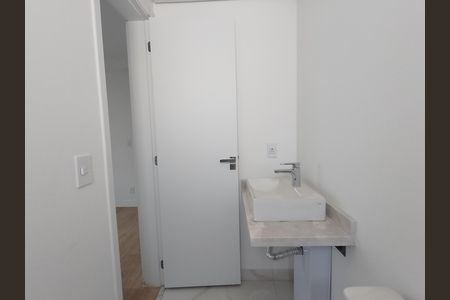 Banheiro da Suíte de apartamento à venda com 2 quartos, 59m² em Jardim, Santo André
