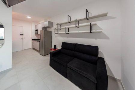 Sala / Quarto de apartamento à venda com 1 quarto, 27m² em Vila Olímpia, São Paulo