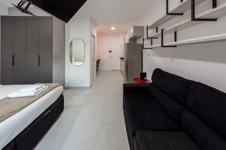 Apartamento à venda com 27m², 1 quarto e sem vaga Apartamento à venda com 27m², 1 quarto e sem vagaSala / Quarto