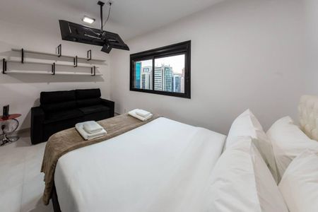 Sala / Quarto de apartamento à venda com 1 quarto, 27m² em Vila Olímpia, São Paulo