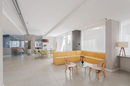 Apartamento para alugar com 35m², 1 quarto e 1 vaga Apartamento para alugar com 35m², 1 quarto e 1 vagaHall social