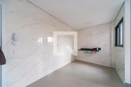 Cozinha de apartamento para alugar com 3 quartos, 70m² em Campestre, Santo André