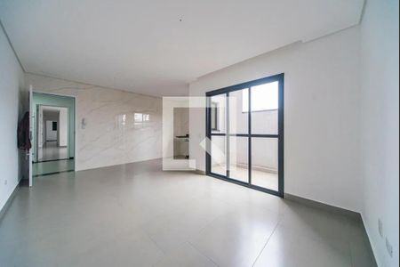 Sala de apartamento para alugar com 3 quartos, 70m² em Campestre, Santo André