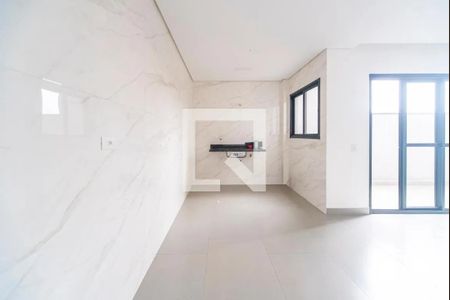 Sala de apartamento para alugar com 3 quartos, 70m² em Campestre, Santo André