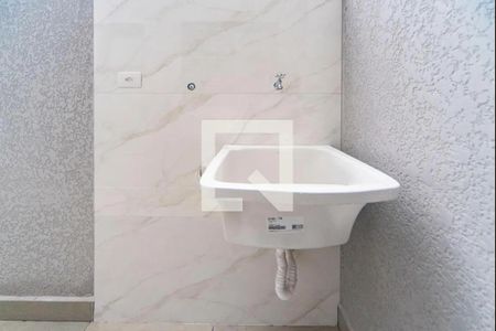 Área de serviço de apartamento para alugar com 3 quartos, 70m² em Campestre, Santo André