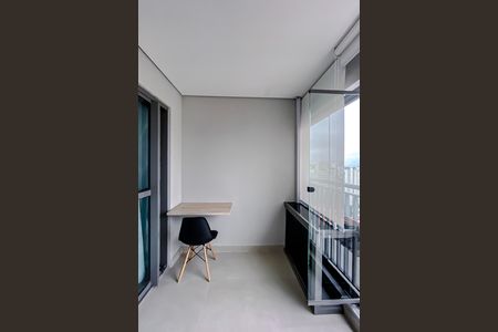Studio para alugar com 26m², 1 quarto e sem vagaVaranda