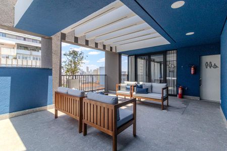 Lounge de kitnet/studio para alugar com 1 quarto, 29m² em Vila Buarque, São Paulo