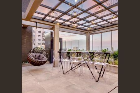 Área comum de kitnet/studio para alugar com 1 quarto, 46m² em Auxiliadora, Porto Alegre