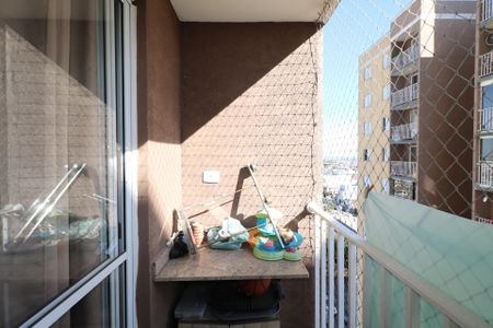Varanda de apartamento para alugar com 3 quartos, 69m² em Jardim Melo, Diadema