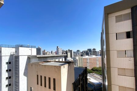 Vista da Suite de apartamento à venda com 1 quarto, 39m² em Funcionários, Belo Horizonte
