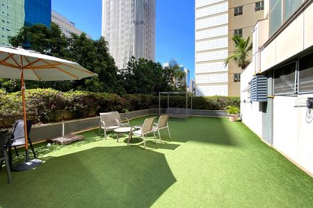 Área comum de apartamento à venda com 1 quarto, 39m² em Funcionários, Belo Horizonte