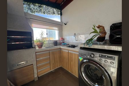 Churrasqueira de apartamento à venda com 2 quartos, 93m² em Castelo, Belo Horizonte