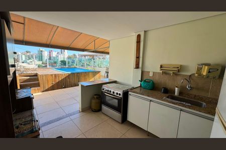 Cozinha 2 de apartamento à venda com 4 quartos, 260m² em Cidade Nova, Belo Horizonte
