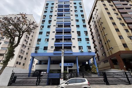 Fachada de apartamento para alugar com 1 quarto, 60m² em Embaré, Santos