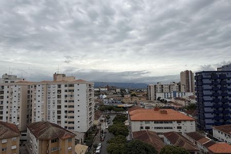 Vista da Sala de apartamento para alugar com 1 quarto, 60m² em Embaré, Santos