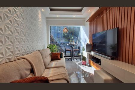 Sala de apartamento à venda com 3 quartos, 82m² em Parque Sao Pedro, São Bernardo do Campo