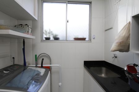 Área de Serviço de apartamento à venda com 2 quartos, 44m² em Estrela do Oriente, Belo Horizonte