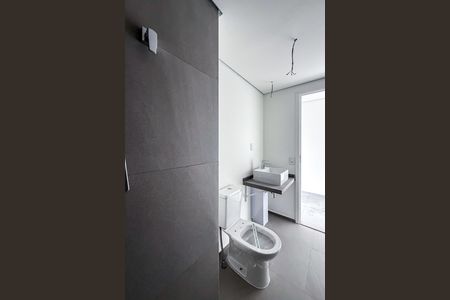 Banheiro de kitnet/studio à venda com 1 quarto, 45m² em Jardim Analia Franco, São Paulo