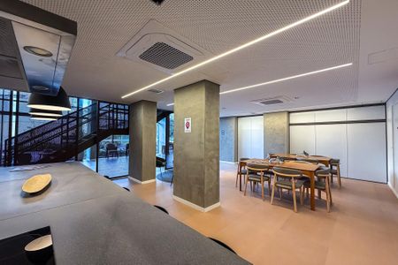 Área comum de kitnet/studio à venda com 1 quarto, 45m² em Jardim Analia Franco, São Paulo