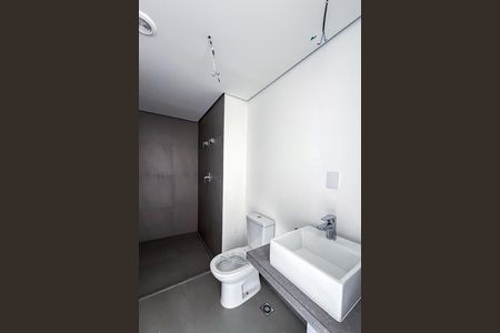 Banheiro de kitnet/studio à venda com 1 quarto, 45m² em Jardim Analia Franco, São Paulo