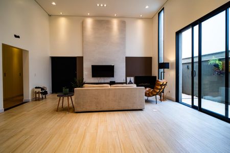 Sala de casa de condomínio para alugar com 4 quartos, 242m² em Parque Jataí, Votorantim
