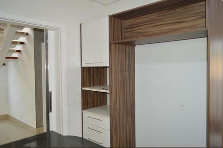 Cozinha de casa de condomínio para alugar com 3 quartos, 222m² em Bonfim Paulista, Ribeirão Preto