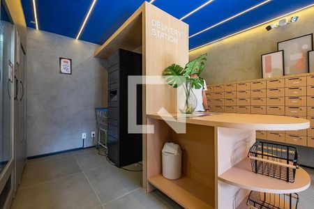 Área comum - Hall Social de kitnet/studio para alugar com 1 quarto, 29m² em Sumarezinho, São Paulo