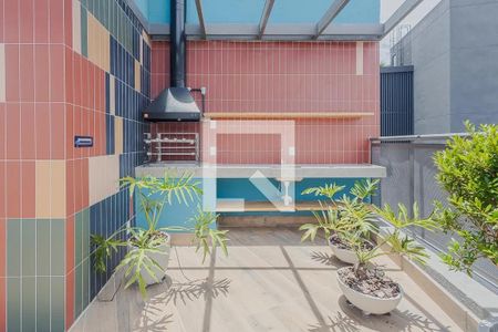 Área comum - Churrasqueira de kitnet/studio para alugar com 1 quarto, 29m² em Sumarezinho, São Paulo