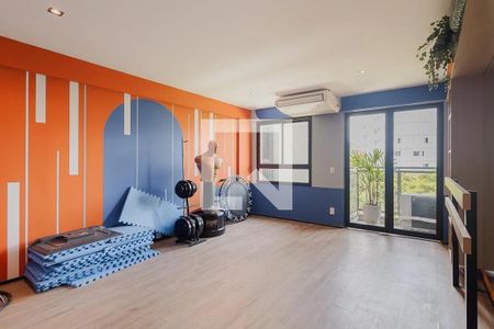 Área comum - Academia de kitnet/studio para alugar com 1 quarto, 29m² em Sumarezinho, São Paulo