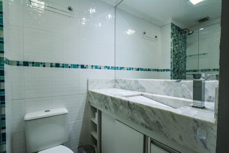 Banheiro de apartamento para alugar com 2 quartos, 50m² em Jardim Jamaica, Santo André