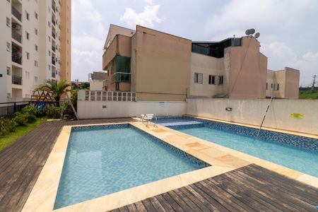Área comum - Piscina de apartamento para alugar com 2 quartos, 50m² em Jardim Jamaica, Santo André