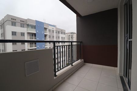 Varanda Sala de apartamento à venda com 2 quartos, 42m² em Jardim, Santo André