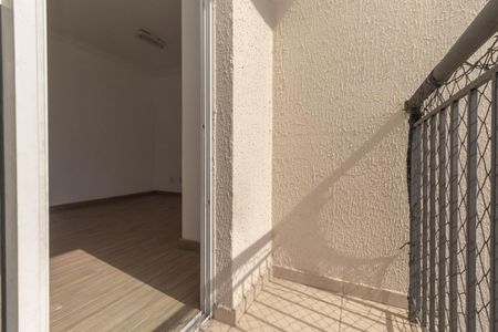 Varanda da Sala de apartamento para alugar com 2 quartos, 47m² em Vila Mendes, São Paulo