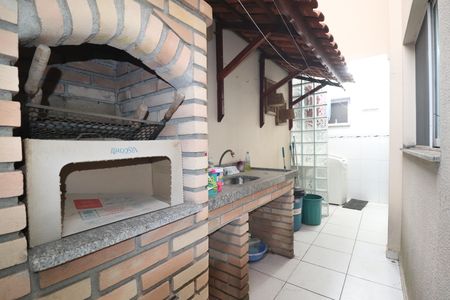 Espaço Gourmet de casa à venda com 3 quartos, 148m² em Vila Santa Teresa, Santo André