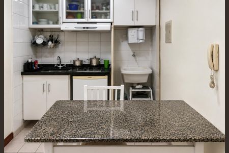 Studio à venda com 27m², 1 quarto e 1 vaga Studio à venda com 27m², 1 quarto e 1 vagaCozinha
