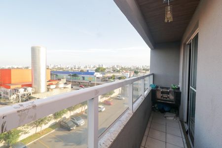 Varanda da Sala de apartamento para alugar com 2 quartos, 50m² em Jardim Monte Libano, Santo André