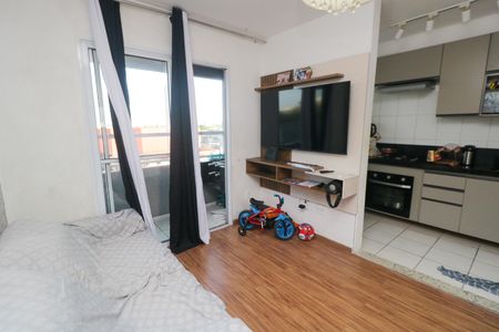 Sala de apartamento para alugar com 2 quartos, 50m² em Jardim Monte Libano, Santo André