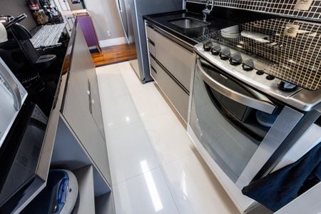 Cozinha de apartamento à venda com 2 quartos, 79m² em Vila Leopoldina, São Paulo