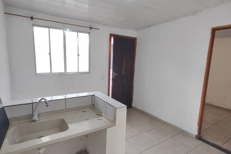 Cozinha de casa para alugar com 1 quarto, 35m² em Barcelona, São Caetano do Sul