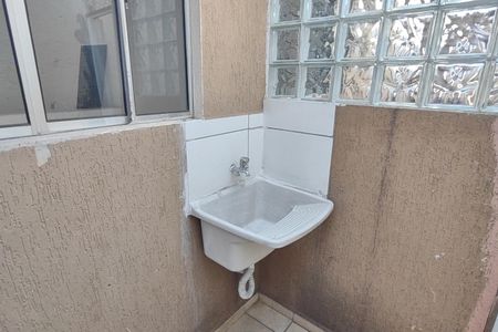 Área de Serviço de casa para alugar com 1 quarto, 35m² em Barcelona, São Caetano do Sul