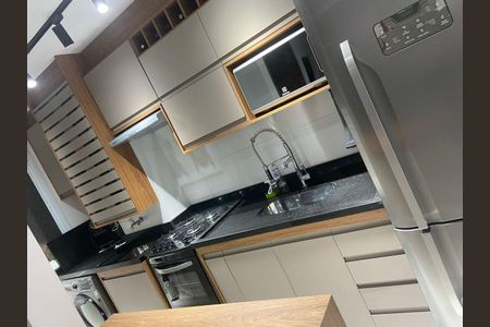 Cozinha de apartamento para alugar com 2 quartos, 44m² em Vila Pirituba, São Paulo