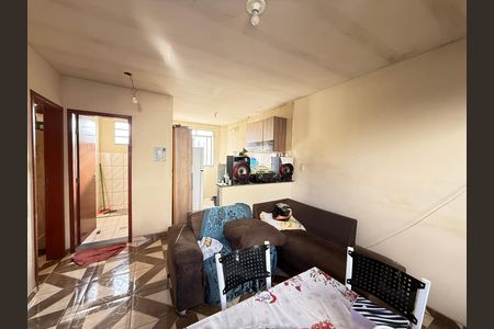 Sala de apartamento à venda com 2 quartos, 44m² em Parque Maracana, Contagem