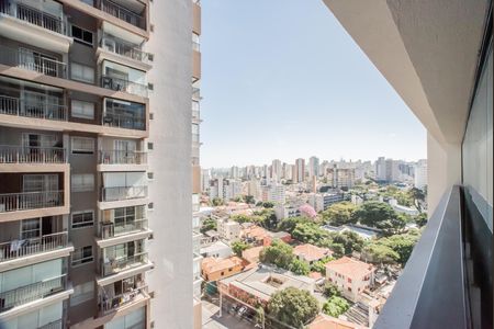 Vista da Varanda de kitnet/studio à venda com 1 quarto, 40m² em Vila Clementino, São Paulo
