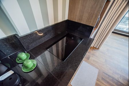 Cozinha de kitnet/studio à venda com 1 quarto, 40m² em Vila Clementino, São Paulo