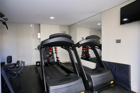 Studio para alugar com 29m², 1 quarto e 1 vaga Studio para alugar com 29m², 1 quarto e 1 vagaÁrea comum - Academia